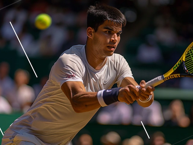 Carlos Alcaraz brilla en Wimbledon 2024 tras vencer a Aleksandar Vukic