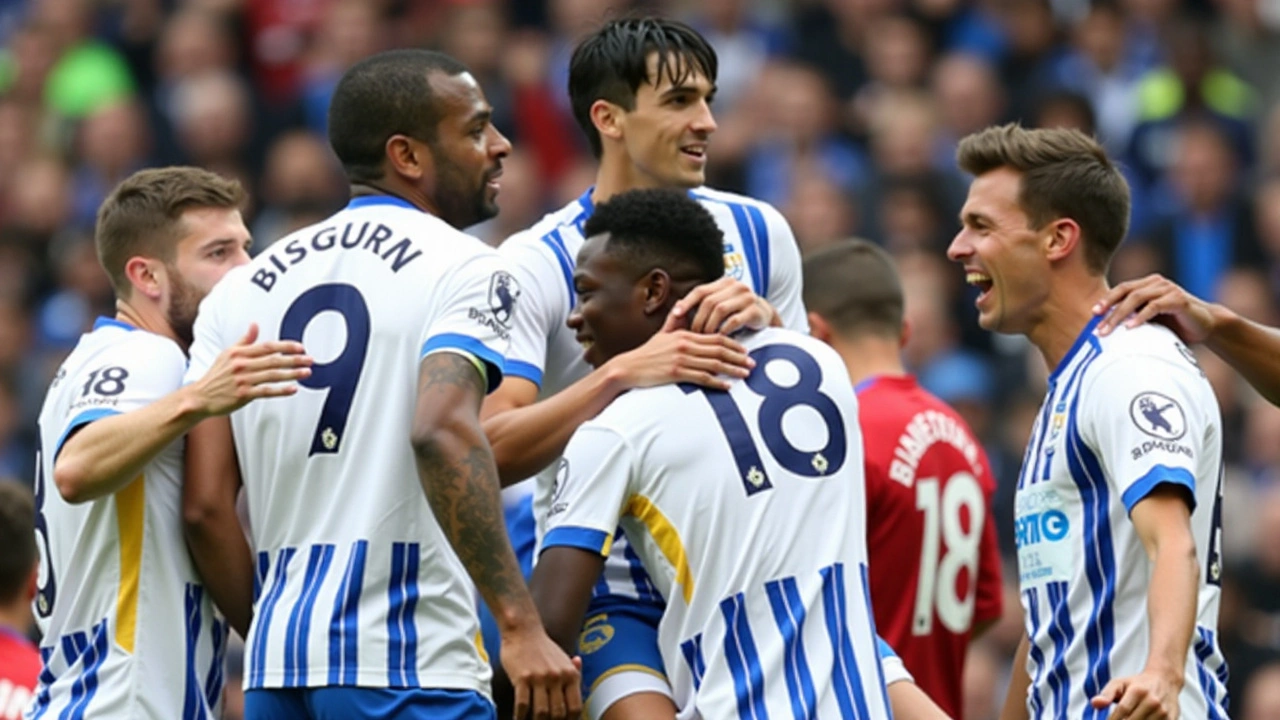 Brighton logra victoria agónica sobre Manchester United en la Premier League