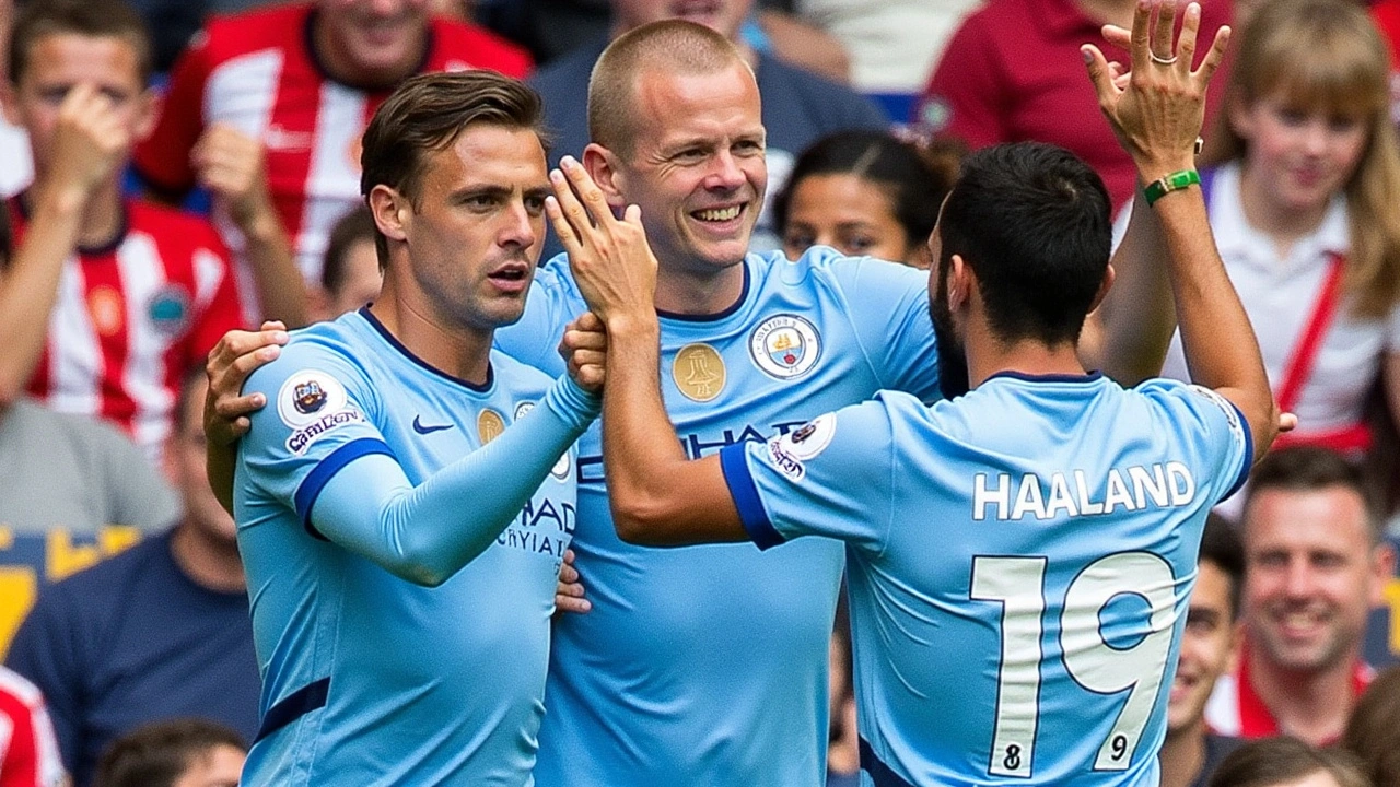 Manchester City asegura victoria sobre Brentford gracias al gol tardío de Erling Haaland