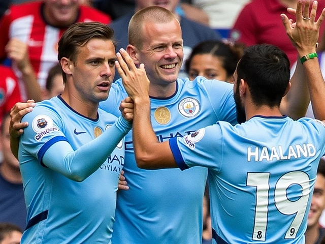 Manchester City asegura victoria sobre Brentford gracias al gol tardío de Erling Haaland