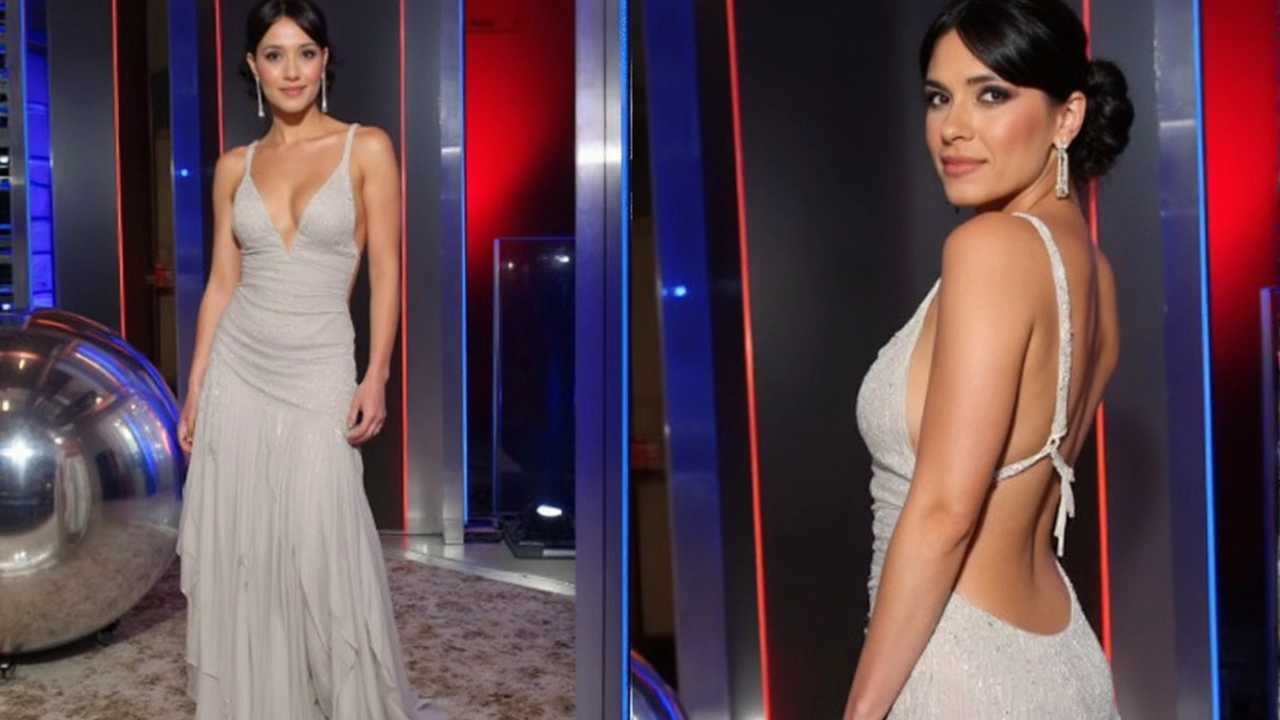 Daniela Aránguiz causa revuelo con su osado vestido en la Gala de Viña 2025