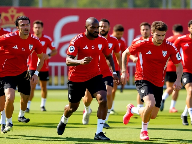 Sevilla FC entrena: Azpilicueta vuelve y tres bajas antes del Rayo