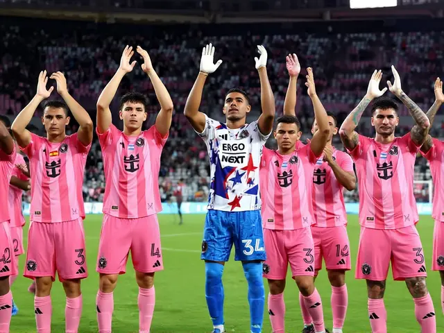 Inter Miami golea 6-4 a Philadelphia; Messi sale con lesión muscular